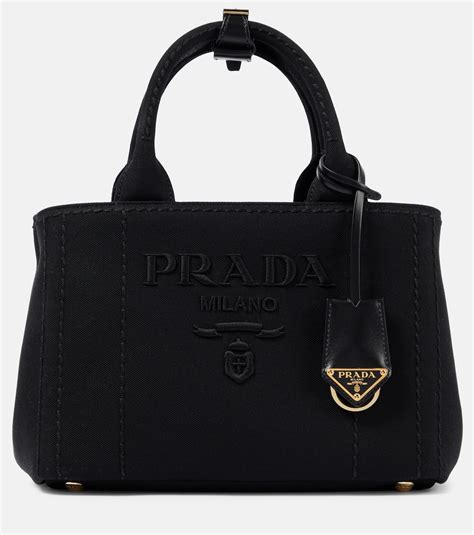 prada giardiniera bag|Giardiniera Medium canvas tote bag in black .